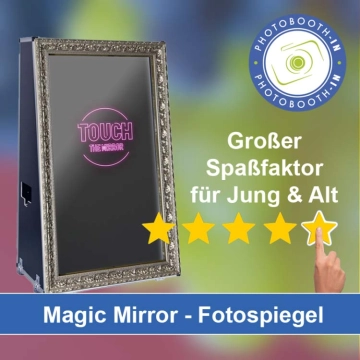 In Grainau einen Magic Mirror Fotospiegel mieten