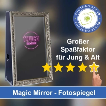 In Grasberg einen Magic Mirror Fotospiegel mieten