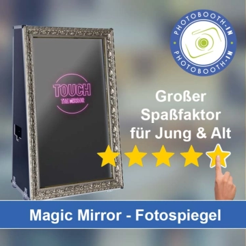 In Grasbrunn einen Magic Mirror Fotospiegel mieten