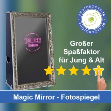 In Grebenhain einen Magic Mirror Fotospiegel mieten
