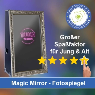 In Grebenstein einen Magic Mirror Fotospiegel mieten