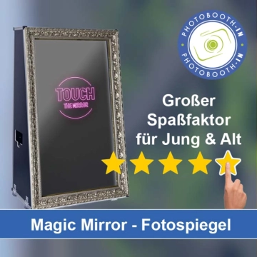 In Greifenstein einen Magic Mirror Fotospiegel mieten