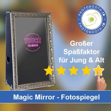 In Grenzach-Wyhlen einen Magic Mirror Fotospiegel mieten