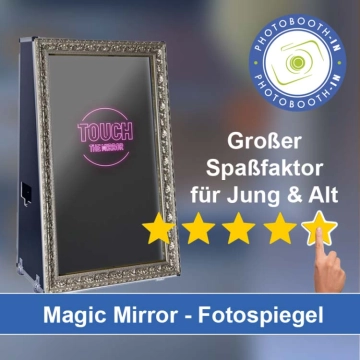 In Greven einen Magic Mirror Fotospiegel mieten