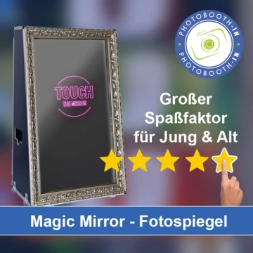 In Griesheim einen Magic Mirror Fotospiegel mieten