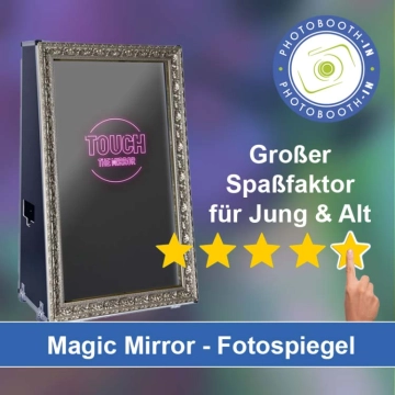 In Gröningen einen Magic Mirror Fotospiegel mieten