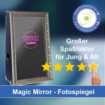 In Groß Grönau einen Magic Mirror Fotospiegel mieten