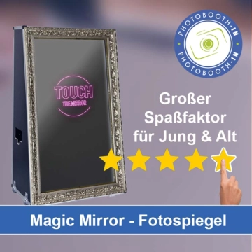 In Groß Kreutz (Havel) einen Magic Mirror Fotospiegel mieten