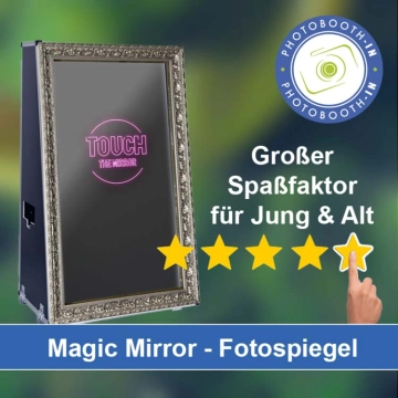 In Groß Pankow-Prignitz einen Magic Mirror Fotospiegel mieten