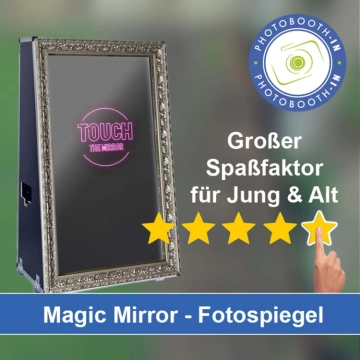In Groß-Umstadt einen Magic Mirror Fotospiegel mieten