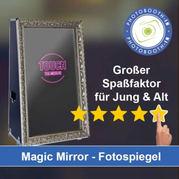 In Großaitingen einen Magic Mirror Fotospiegel mieten
