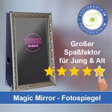 In Großalmerode einen Magic Mirror Fotospiegel mieten