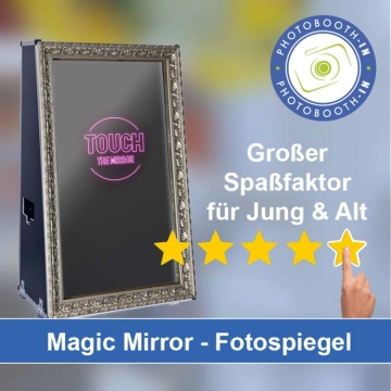 In Großbettlingen einen Magic Mirror Fotospiegel mieten