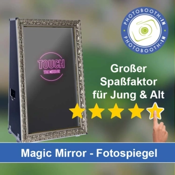 In Großbottwar einen Magic Mirror Fotospiegel mieten