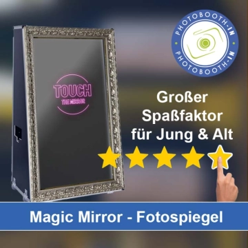 In Großenkneten einen Magic Mirror Fotospiegel mieten