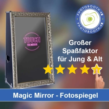 In Großkarolinenfeld einen Magic Mirror Fotospiegel mieten