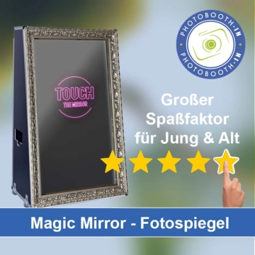 In Großostheim einen Magic Mirror Fotospiegel mieten