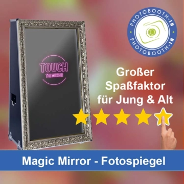 In Großpösna einen Magic Mirror Fotospiegel mieten