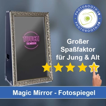 In Grünberg (Hessen) einen Magic Mirror Fotospiegel mieten