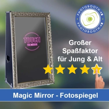 In Grünkraut einen Magic Mirror Fotospiegel mieten