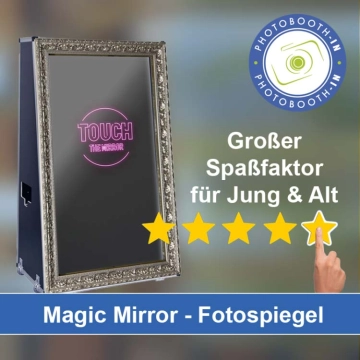 In Guben einen Magic Mirror Fotospiegel mieten