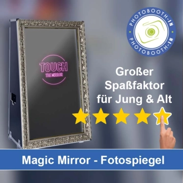 In Gütersloh einen Magic Mirror Fotospiegel mieten