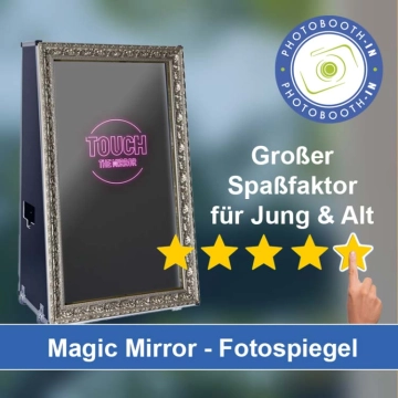 In Gummersbach einen Magic Mirror Fotospiegel mieten