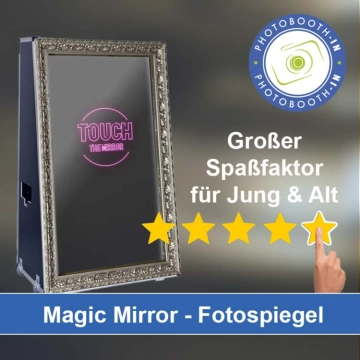 In Gundelfingen (Breisgau) einen Magic Mirror Fotospiegel mieten