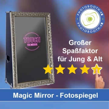 In Gundelsheim (Württemberg) einen Magic Mirror Fotospiegel mieten