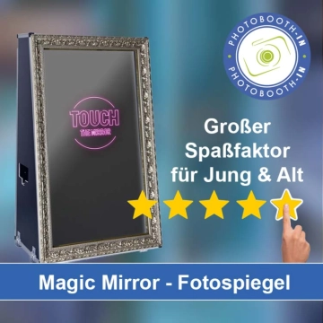In Guntersblum einen Magic Mirror Fotospiegel mieten