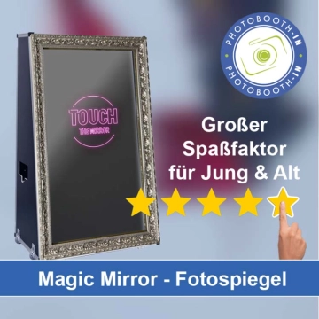 In Gunzenhausen einen Magic Mirror Fotospiegel mieten