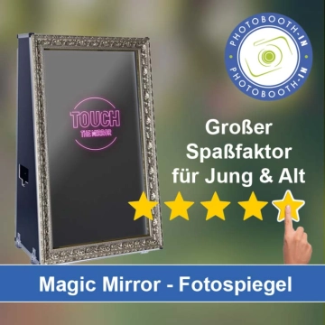 In Gutach im Breisgau einen Magic Mirror Fotospiegel mieten