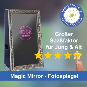 In Haag in Oberbayern einen Magic Mirror Fotospiegel mieten