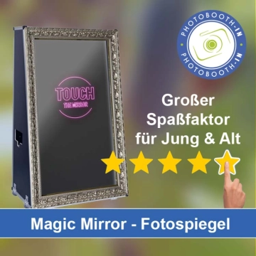 In Hachenburg einen Magic Mirror Fotospiegel mieten
