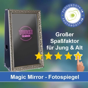 In Hagen am Teutoburger Wald einen Magic Mirror Fotospiegel mieten