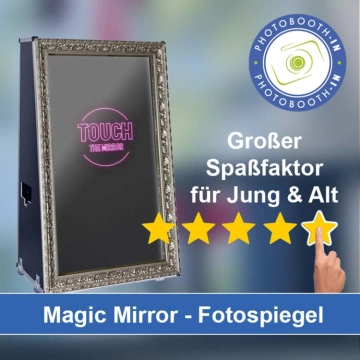 In Hagenow einen Magic Mirror Fotospiegel mieten