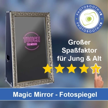 In Haibach (Unterfranken) einen Magic Mirror Fotospiegel mieten