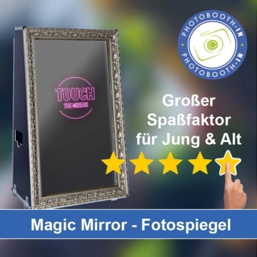 In Haiger einen Magic Mirror Fotospiegel mieten