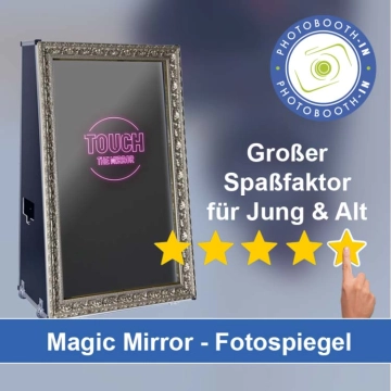 In Haigerloch einen Magic Mirror Fotospiegel mieten
