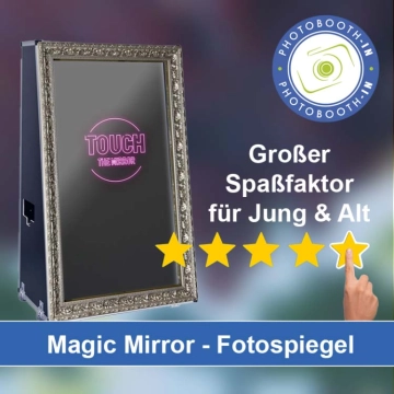 In Haldenwang (Allgäu) einen Magic Mirror Fotospiegel mieten