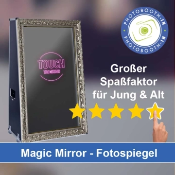 In Halle (Westfalen) einen Magic Mirror Fotospiegel mieten