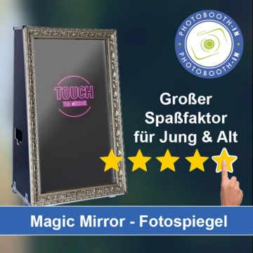 In Hallenberg einen Magic Mirror Fotospiegel mieten