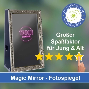 In Hallerndorf einen Magic Mirror Fotospiegel mieten