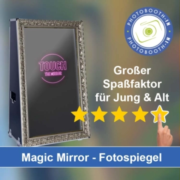In Haltern am See einen Magic Mirror Fotospiegel mieten