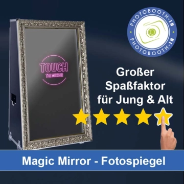 In Hambühren einen Magic Mirror Fotospiegel mieten