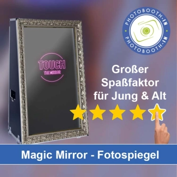 In Hamm einen Magic Mirror Fotospiegel mieten