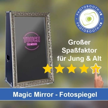 In Hammersbach einen Magic Mirror Fotospiegel mieten