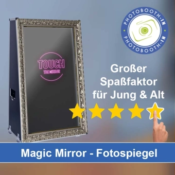 In Hamminkeln einen Magic Mirror Fotospiegel mieten