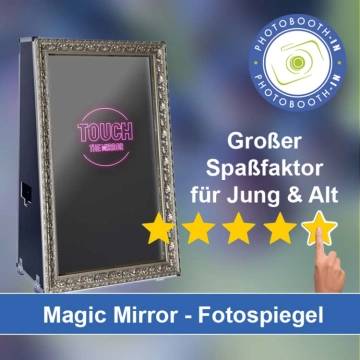 In Hankensbüttel einen Magic Mirror Fotospiegel mieten
