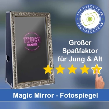 In Hannover einen Magic Mirror Fotospiegel mieten